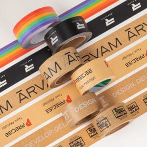 printed kraft tape