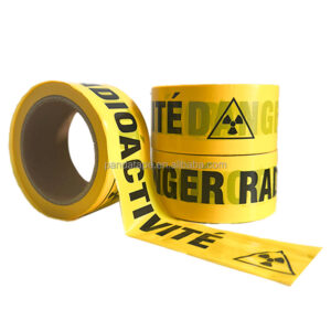 Radiation warning tape