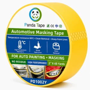 Automotive Yellow Masking Tape for Car Spray Painting