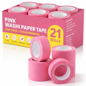 Pink Washi Paper Tape