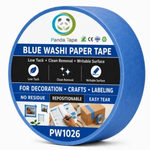 Blue Washi Paper Tape